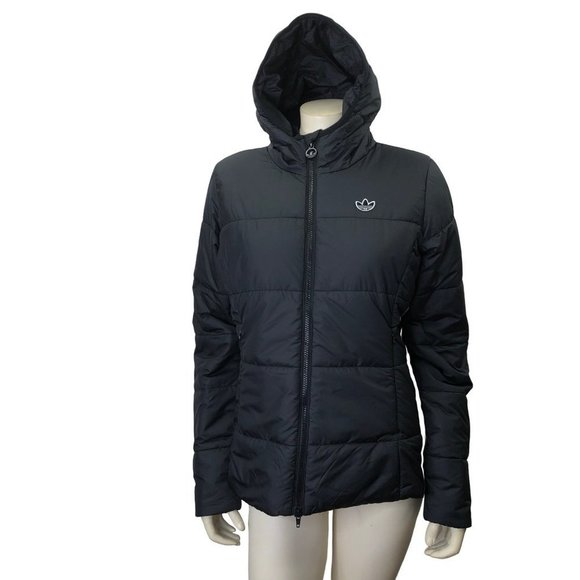 AIDIDAS SLIM FIT HOODED JACKET /COAT XS NEW WITH TAG - Picture 5 of 10